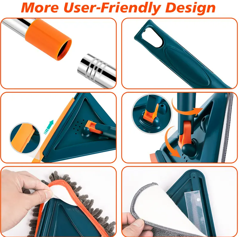 სამკუთხა საწმენდი, ჭერის და მინის საწმენდი, მბრუნავი საწმენდი