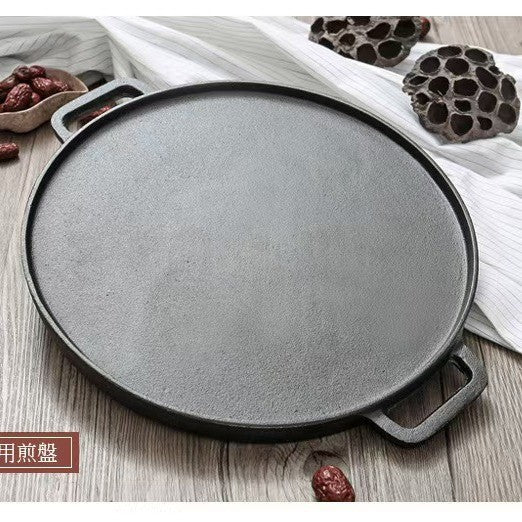 Cast Iron Double-Sided Griddle Pan