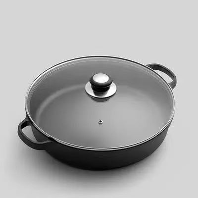 Cast Iron Double - Ear Skillet 22 cm