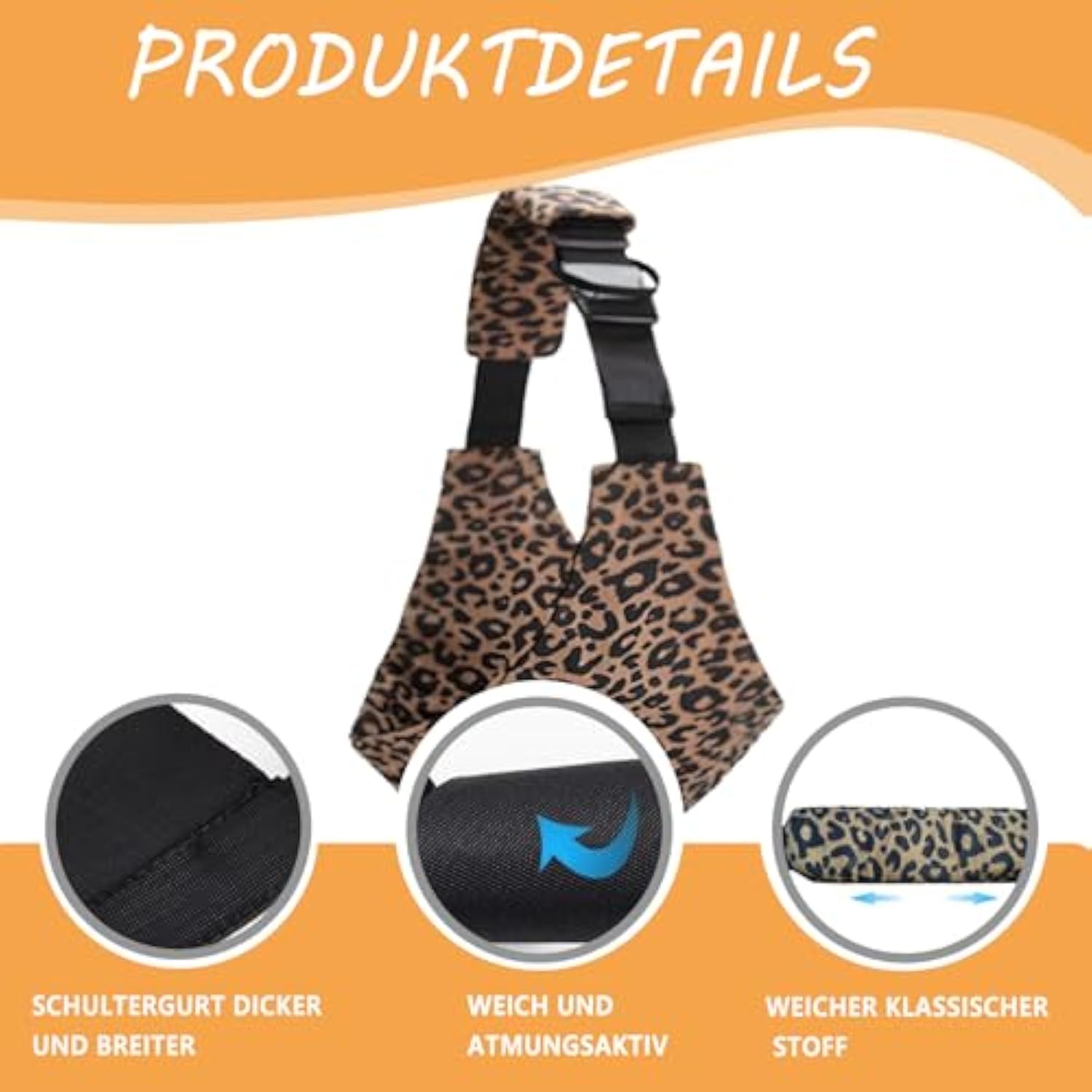 ბავშვის უსაფრთხოობის სატარებელი ქამარი – ერგონომიული, მრავალბლოკირებადი, მსუბუქი და სტილური